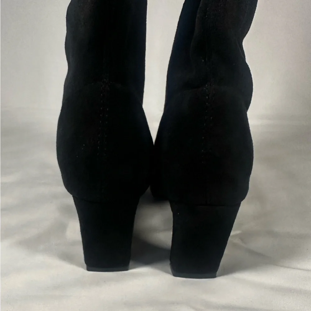 NWOB | French Connection | Charlie over the Knee Blk Suede | Sz 9